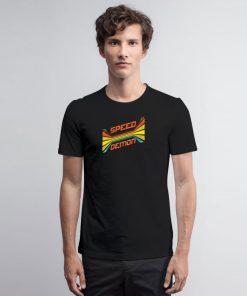 Speed Demon 70s retro vntage desing T Shirt