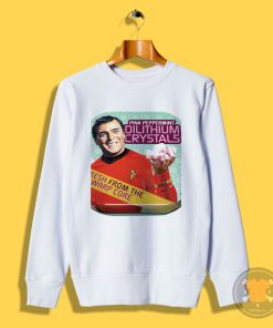 Star Trek Dilithium Crystal Mints Sweatshirt