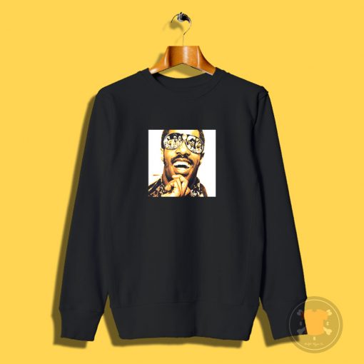 Stevie Wonder Out Of Sight With Spectacles Sweatshirt