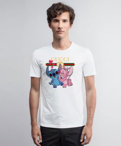 Stitch Angel Kiss Gucci T Shirt