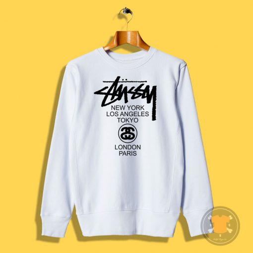 Stussy World Tour Sweatshirt