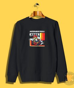 Super Mario Kart Checkered Sweatshirt