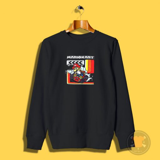 Super Mario Kart Checkered Sweatshirt