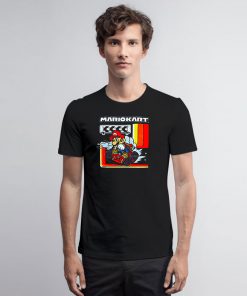 Super Mario Kart Checkered T Shirt