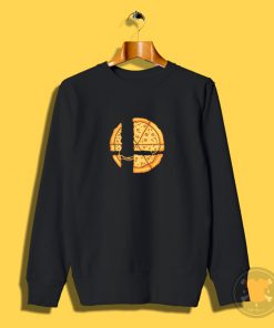 Super Smash Bros Pizza Sweatshirt