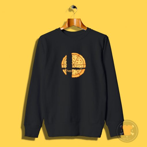 Super Smash Bros Pizza Sweatshirt