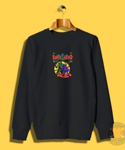 Superhero Comic Sweatshirt