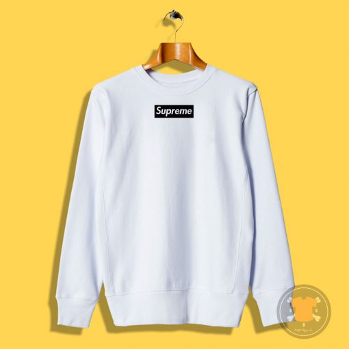 Supreme Black Box Logo Sweatshirt