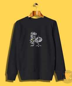 T Rex Dinosaur Robot Sweatshirt