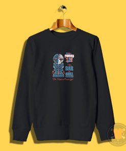 TGI Friday 13th Tiki Bar Horror Movie Surf Sweatshirt