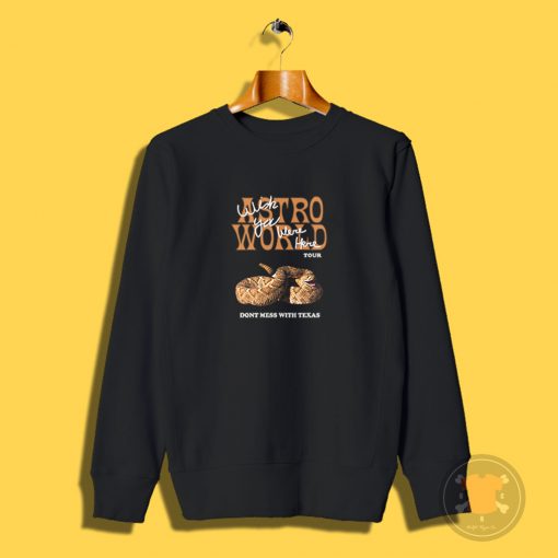 Texas Travis Scott Tour Astroworld Sweatshirt