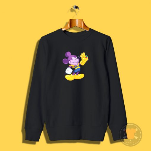 Thanos Mickey Mouse Sweatshirt