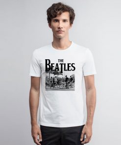 The Beatles Bicycle T Shirt