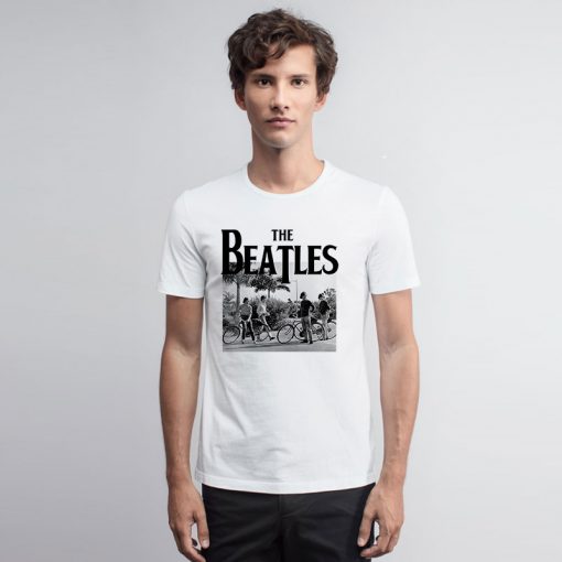 The Beatles Bicycle T Shirt