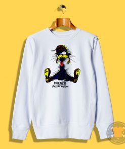 The Cat Operation Desert Storm Cartoon Sweatshirt