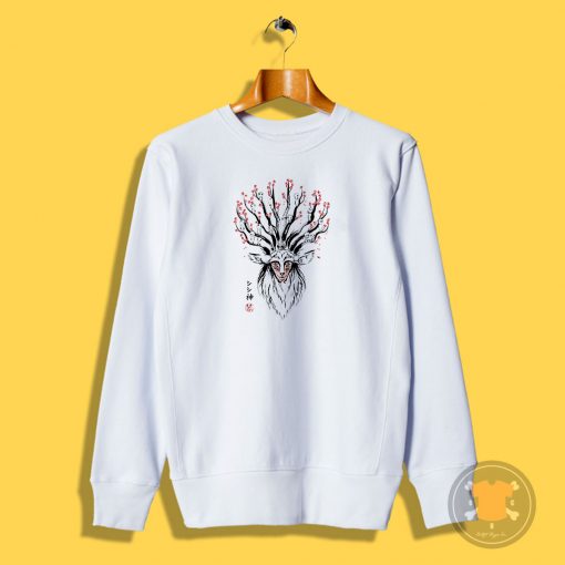 The Deer God sumi e Sweatshirt