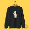 The Simpsons Krusty Clown Smoking Sweatshirt