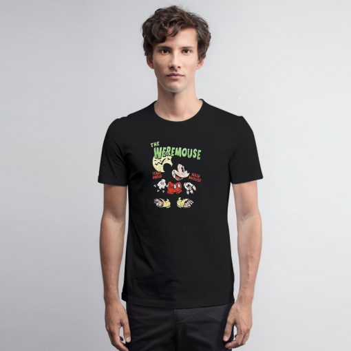 The Weremouse Disney Mickey Mouse Halloween T Shirt