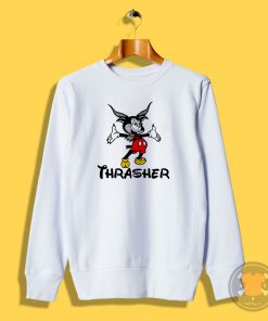 Thrasher Goat Mickey Mouse Sweatshirt