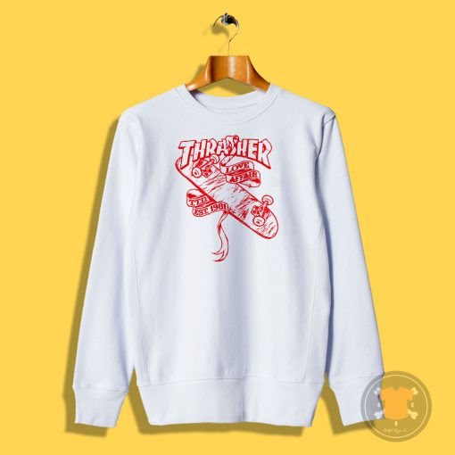 Thrasher Love Affair Sweatshirt