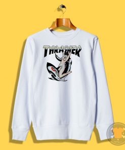 Thrasher Shark Tattoo Sweatshirt