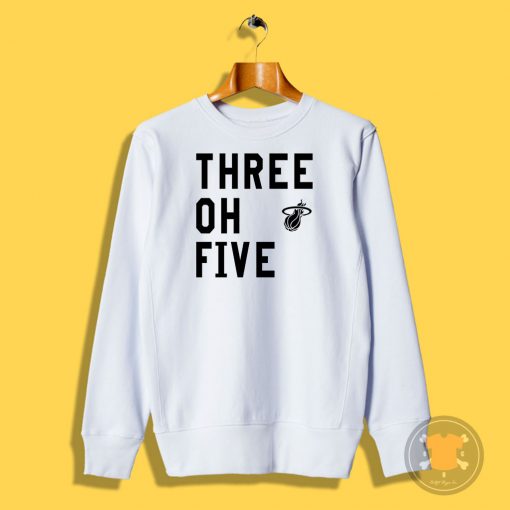 Three Oh Five Miami Heat Sweatshirt