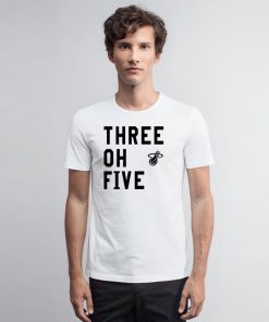 Three Oh Five Miami Heat T Shirt