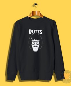 Tina Belcher Bobs Burger Cartoon Sweatshirt