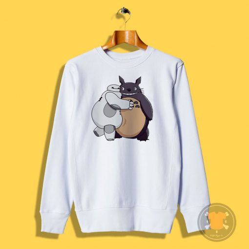 Totoro Love Baymax Sweatshirt