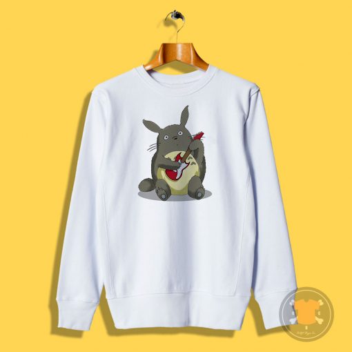 Totoro Play Guitar Sweatshirt