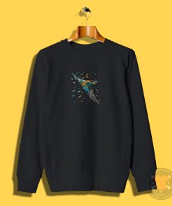 Tribal tropical sparrow Sweatshirt