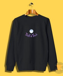 Trick or Treat Night Moon Sky Sweatshirt