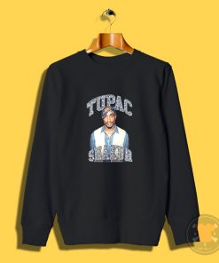 Tupac Shakur Glitter Sweatshirt