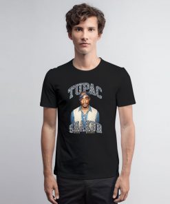 Tupac Shakur Glitter T Shirt