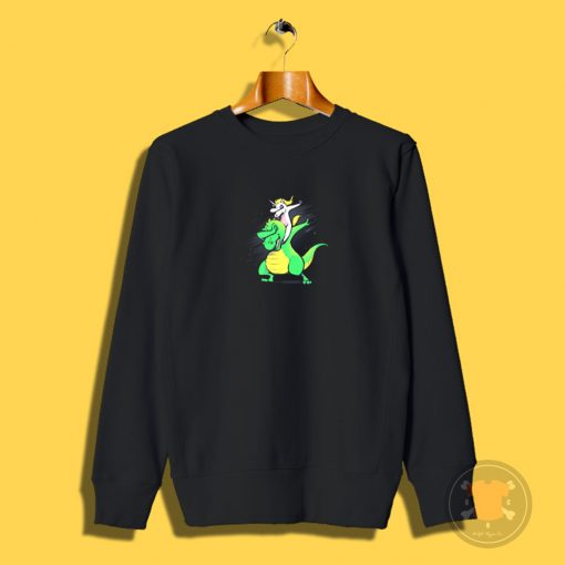 Unicorn T Rex Dabbing Sweatshirt