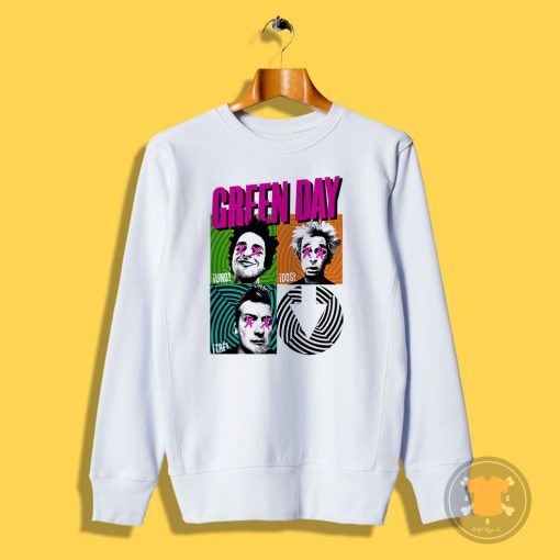 Uno Dos Tre Green Day Sweatshirt