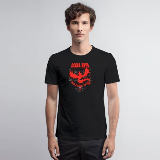 Valor Bar Crawl Team T Shirt