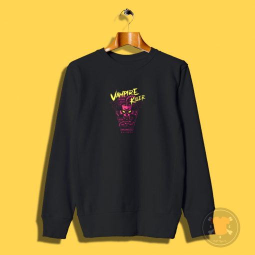 Vampire Killer Pink Sweatshirt