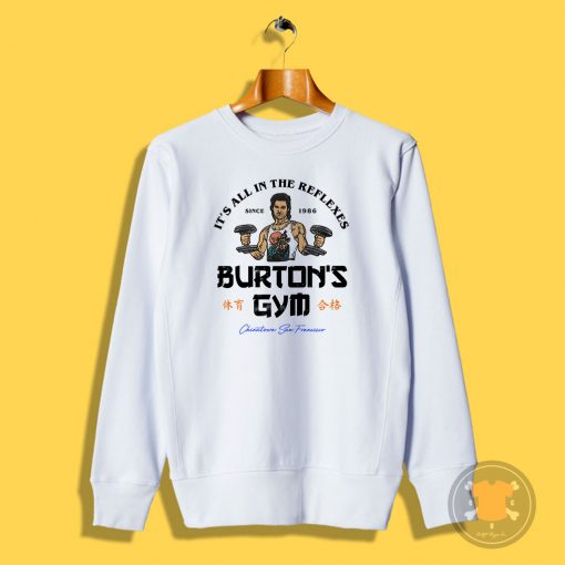 Vintage Burtons Gym Sweatshirt