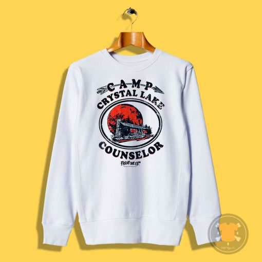 Vintage Camp Crystal Lake Counselor Sweatshirt