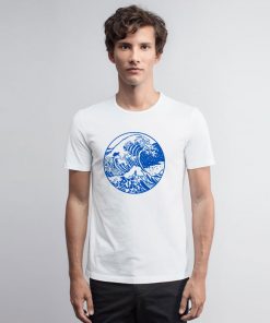 Vintage Great Wave Off Kanagawa T Shirt