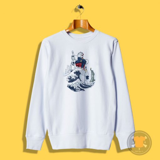 Wave robot Sweatshirt