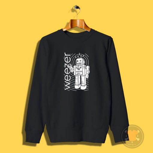 Weezer Robot Sweatshirt