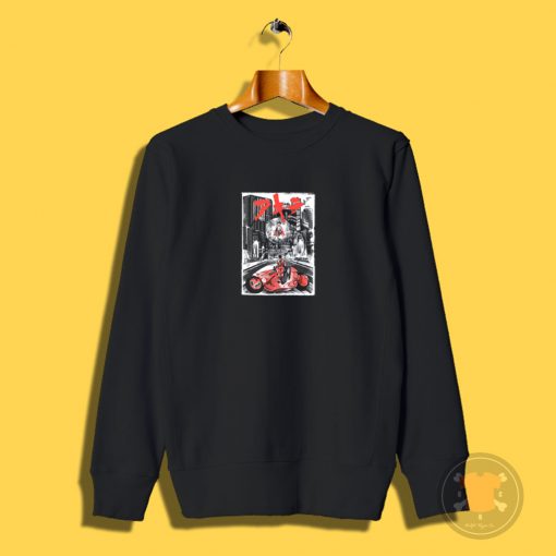 Welcome to Neo Tokyo black Sweatshirt