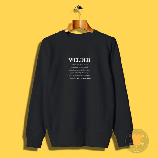 Welder Definition Sweatshirt