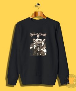 West Coast Hip Hop Legends 2Pac Compton Rappers Sweatshirt