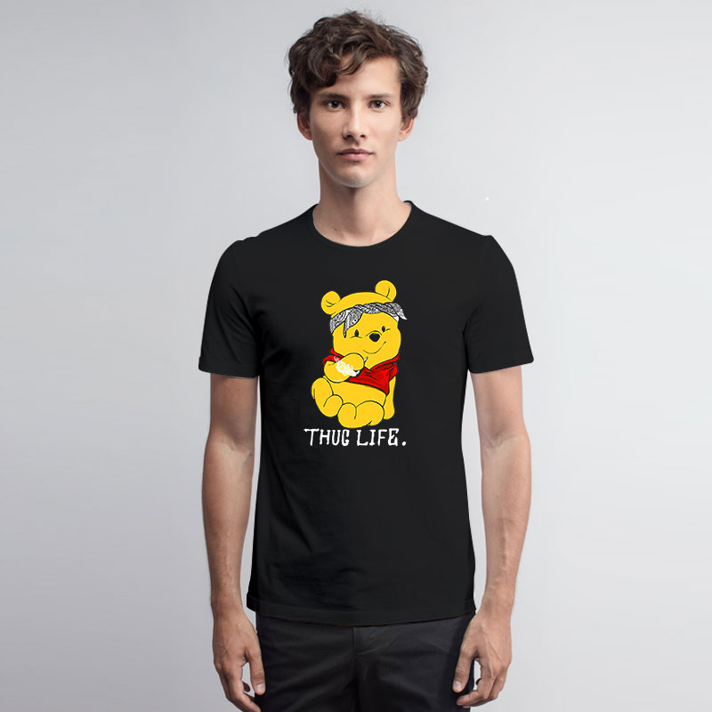 Find Outfit Winnie The Pooh Thug Life T-Shirt for Today - Outfithype.com