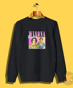 Winona Ryder Vintage Retro Sweatshirt