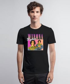 Winona Ryder Vintage Retro T Shirt