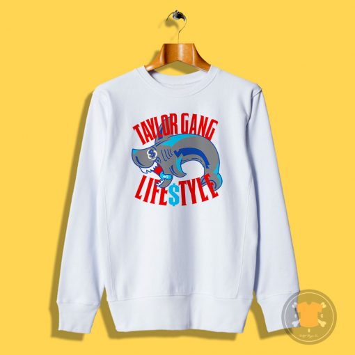 Wiz Khalifa Shark Taylor Gang Lifestyle Sweatshirt